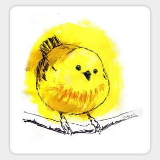 Yellow Warbler Sticker